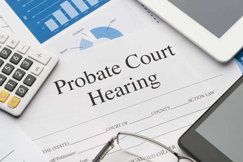 Probate court hearing