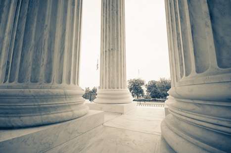 Image of court house columns